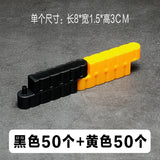 1/24 Rc Drift Car Track Plastic Splicing Guardrail 100pcs