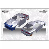BMRC LUMINA STYLE 1/24 RC DRIFT CAR FC Transparent Car Case