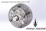 RHINO Racing C-LSD Limited Slip Differential FOR YOKOMO YD2 1/10 RC DRIFT CAR
