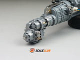 Scaleclub 1/14 Tamiya Rc Tractor Gearbox 27T Front and Rear Differential  Transfer Integrated Gearbox