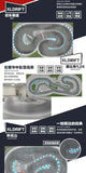 XL DRIFT TURBO RACING NEZ 1/64 1/76 RC DRIFT CAR Specially Designed Small Size Track
