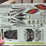 1/24 OverDose Welding Watermark RC Drift Car Ryo Transfer Painting Sticker