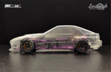 BMRC LUMINA STYLE 1/24 RC DRIFT CAR FC Transparent Car Case