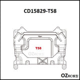 CAPO CD15829 GTR R34 1/8 Rc Car Chassis Parts