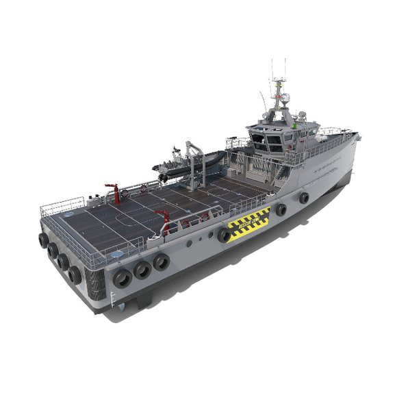 1/72 Damen 4008 Sea Axe Coast Patrol rc BOAT KIT