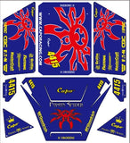 CAPO QUEEN CD1582X 1/8  Remote Control Climbing Car Body Sticker