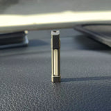 TC4 Titanium Alloy Shell Self-luminous Tritium Keychain