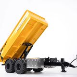 CUT HOBBY C900 1/14 RC Hydraulic Metal Dump Two AXLE Trailer