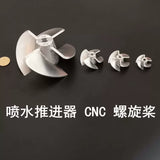 CNC Aluminum Alloy 40/60 80/100mm Propeller for Pulp Pump Jet Propulsion