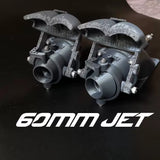 60mm 55mm  Water Jet Pump Thrusterwith Steering Reversing Function for Rc Jet Boat