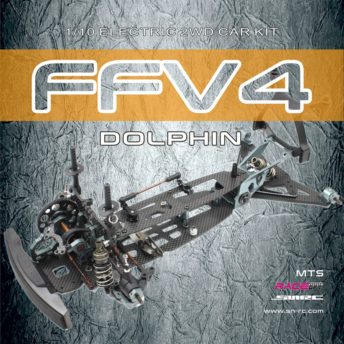 SNRC MTS FFV4 Dolphin 1/10 RC Car Frame kit – VAJJEXRC