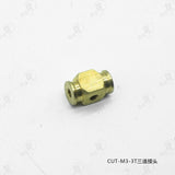 10PCS CUT-M3-3T/M5-3T 3CH Nozzle Hydraulic Fitting FOR 1/14 RC EXCAVATOR