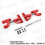 KKPIT 1/10 PDK RWD RC DRIFT CAR Aluminum Alloy Adjustable Rear Swing Arm 31918K