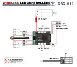 JWB TAMIYA 1/14 RC TRACTOR DTX-V11 DRX-V11 Wireless Light Control System