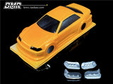 BMRC 1/24 Rc Drift Car JZX Car Shell Soft Shell with Lamp Cup with Coating