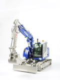 CUT-914 RC 1/14 RC Hydraulic Crawler Tailless Excavator Blue Painted RTR