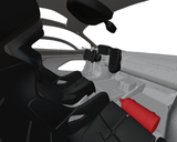 1/24 Rc Drift Car Tamiya Senna GTR Car Housing 3d Print OP PART