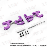 KKPIT 1/10 PDK RWD RC DRIFT CAR Aluminum Alloy Adjustable Rear Swing Arm 31918K