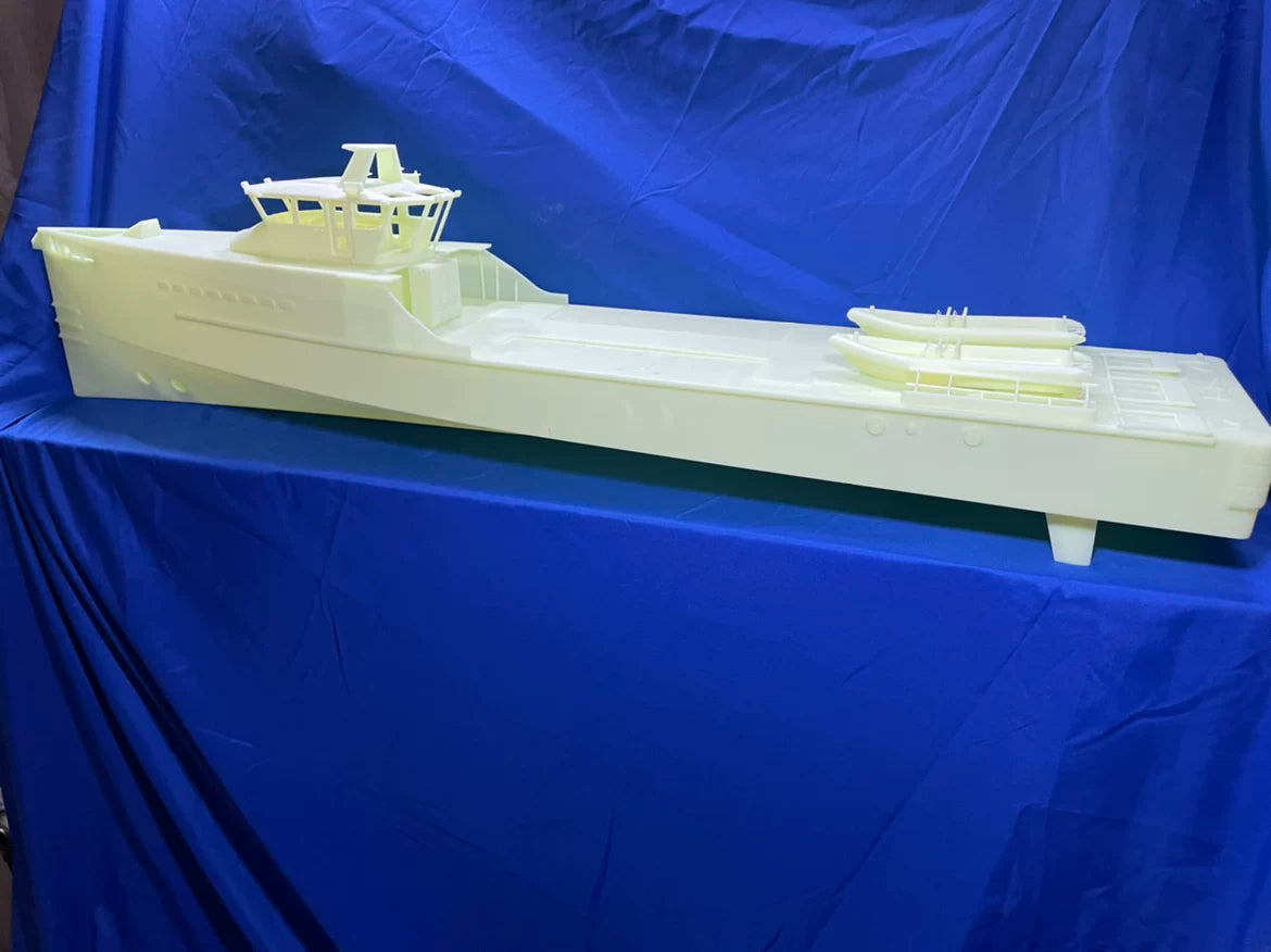 1:48 3D Printed Damen 5009 Sea Axe High Speed SAR Rescue Vessel with 4 ...