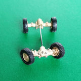 15T Brass  Axle for 1/87 1/64 Static Model Conversion To Dynamic RC