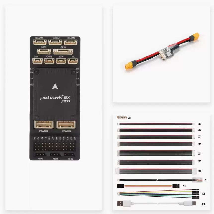 Open Source Flight Control Stack Holybro Pixhawk6X PRO MINI Open Source Flight Control Drone Fixed-wing ...