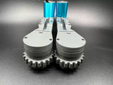 Double E 1/14 E111 Rc Hydraulic Excavator SY111-010 Drive Wheel Walking Assembly 1 Pair