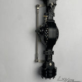 Lxyrc Tamiya 1/14 Rc Tractor Retractor Forward Power Steering Front Axle