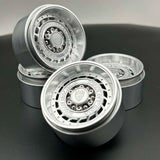 LLRC 1.9 2.2 Inch Metal Wheels FOR CROSSRC SCX10 TRX4 1/10 RC CAR 4PCS