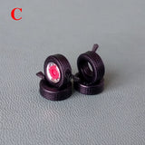 1/87 Alloy Static Model Truck Retrofit Rubber Tires 4pcs