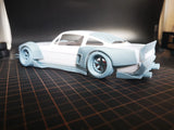 1/24 1965 Fastback BOSS Rc Drift Car Shell 3d Print Op Part for Revell
