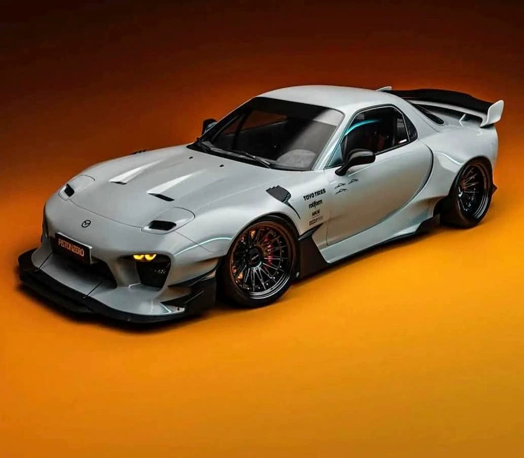 1/24 PISTINZERO RX7 FD 3d printed retrofit parts for tamiya – VAJJEXRC
