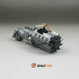 Scaleclub 1/14 Tamiya Rc Tractor Gearbox 27T Front and Rear Differential  Transfer Integrated Gearbox