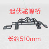 3D Printed Plastic Barricade Collection for SCX30 1/30 Rc Climbing Car