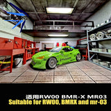 Zerorc Rw00s 1/24 RC Drift Car MR03 BBS 22mm Metal Wheels