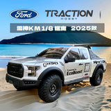 TRACTION HOBBY KM F150 1/8 Raptor F150 Pickup BRUSHED Remote Control Car  RTR
