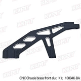 KKPIT-K1 KBT1/10 Rc Car General Metal Front Support 10004K