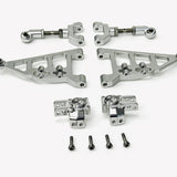 Traction Hobby KM RAM 1500 1/8 4wd Rc Car Op Parts Metal Swing Arm Steering Cup Tie Rod Full Set