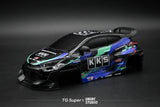 TGS TG Super 1/24 Yaris plastic car shell finished product, wheelbase 110mm front 80 rear 85mm