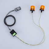 1/14 Tamiya Rc Tractor XZD-02L 360 Degree Rotating Light 1 Pair