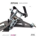 SNRC MTS FFV4 Dolphin 1/10 RC Car Frame kit