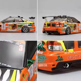 1/10 RC Drift Car YUKES Impreza SC1389 Wheelbase 256mm Sticker