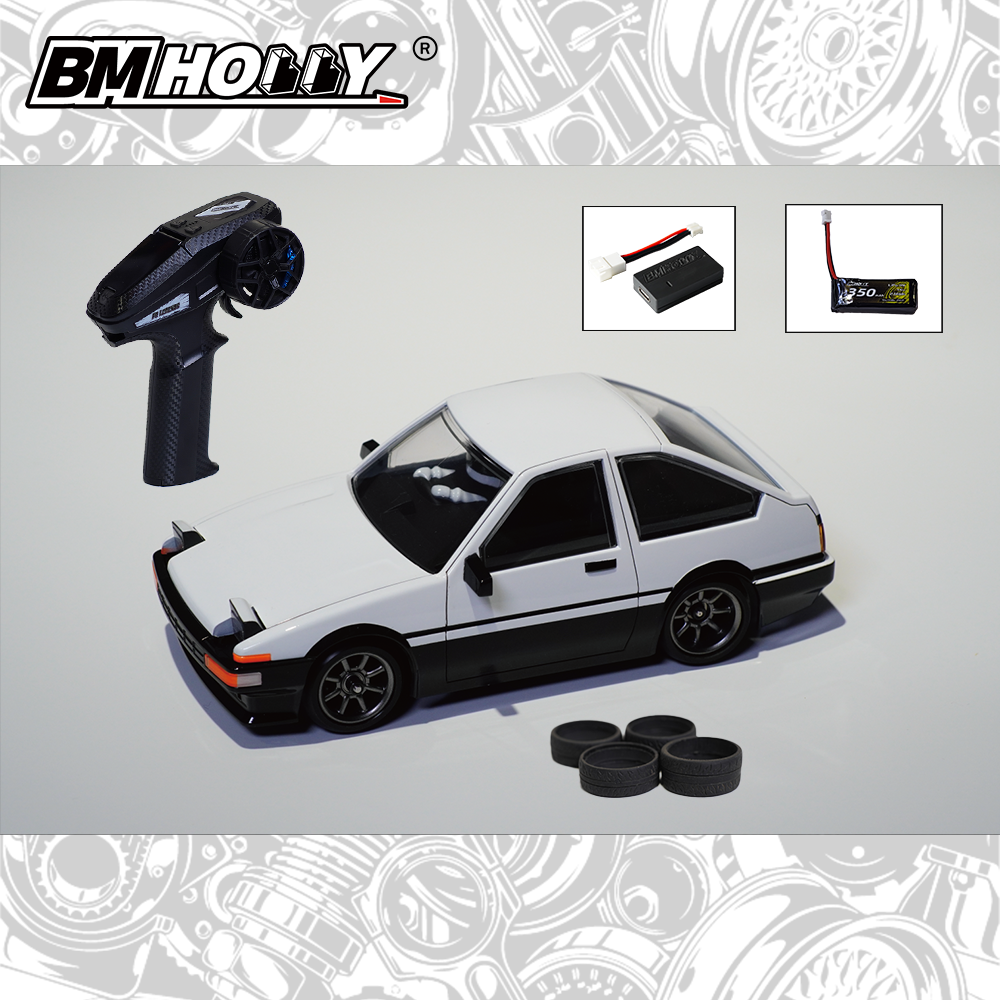 BMRX-FLD 1/28 RWD AE86 RC DRIFT CAR RTR – VAJJEXRC