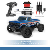 KKPIT 1/10c F150 Rc Pickup with KONE-M Chassis CS040 Transparent Case RTR