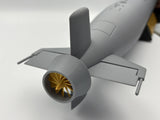 1/150 HMS Vanguard S28 3D Plastic Printed Submarine Assembly Model No Painting KIT