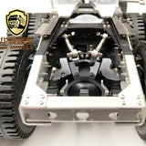 HY MODEL 1/14 RC TAMIYA TRACTOR TRUCK V Shape Full Metal Spring Steel Suspension for Wheel Side Reduction Axles