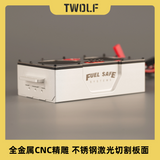 TWOLF M715 1/8 RC Pickup Integrated Metal Housing SENSE Dual-speaker Sound System