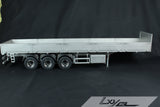 LXYRC 1/14 European Style Metal Three-axis Trailer