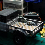 TWOLF M715 1/8 Rc Car Rear Bucket Hollow Wood Trim Limited Edition