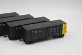 CMR Train Model 1/87 HO Scale C80B Coal Transport Cargo 4 Sets Set