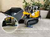 1/12 All-Metal Remote Control Hydraulic Track Loader Forklift Model with Hydraulic Tail Hook RTR